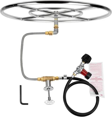 Vista 8 de Kit de instalación de anillo para fogatas, de Stanbroil , 12" (30.5 cm)