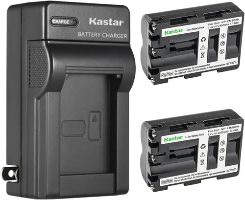 Vista 5 de Kastar NP-FM500HN - Cargador de batería de pared de CA de repuesto para Sony DSLR-A200W, DSLR-A200WB, DSLR-A300, α300, Alpha A300, DSLR-A300K
