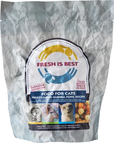Vista 9 de Fresh Is Best Alimento liofilizado de carne de res para gatos, alimento crudo para gatos y felinos adultos, carne de res liofilizada con alto