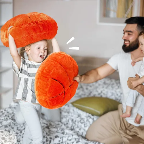Vista 9 de Almohada de pelota de fútbol suave y esponjosa para niños y niñas