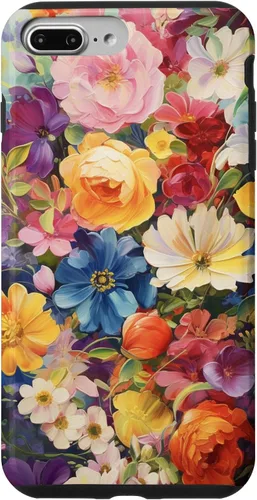 Vista 12 de Watercolor Flower Garden Botanical Art Case for iPhone 17