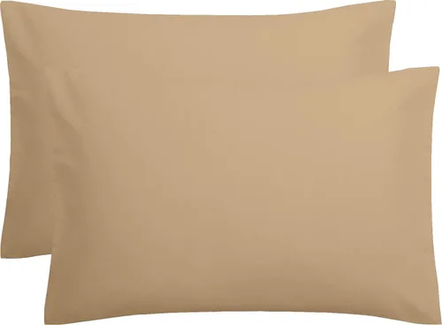 Vista 14 de Fundas de almohada – Juego de 2 fundas de almohada de algodón de 600 hilos, calidad de algodón, sedoso y suave, sin arrugas