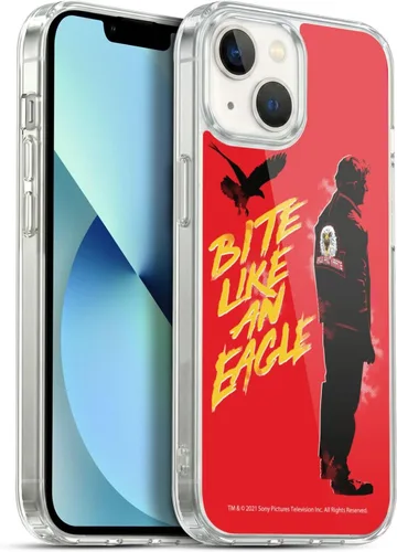 Vista 118 de Head Case Designs Funda de gel suave con licencia oficial de Cobra Kai Eagle Fang Logo Key Art compatible con Apple iPhone 7 Plus/iPhone 8 Plus