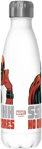 Vista 2 de Marvel Classic No One - Botella de acero inoxidable de 17 onzas