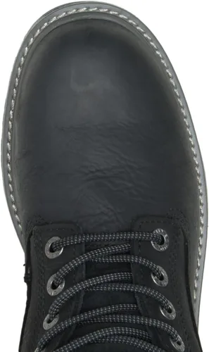 Vista 5 de Wolverine Floorhand Botas de trabajo impermeables con punta de acero de 6 pulgadas Negro