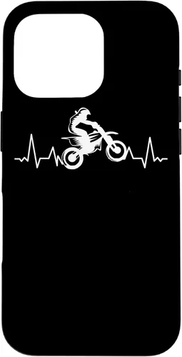 Vista 20 de Motocross Motorcyclist Dirtbike Pitbike Motorcyclist Case for iPhone 17