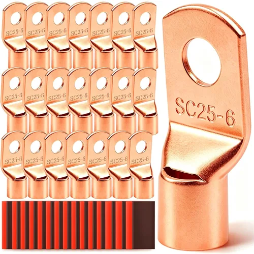 Vista 12 de Twidec/1530PCS Kit Ultimate de Conectores de Cable Termorretráctiles, Kit de Conectores de Pala Eléctricos Impermeables, Kit de Terminales