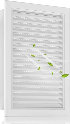 Vista 9 de Ventilación de Ático de Aluminio Premium de 6"x6" con Malla, Flujo de Aire Óptimo para Áticos, Cobertizos y Hastiales, Abertura de Ventilación