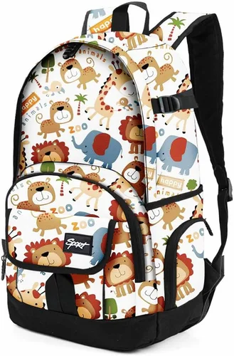 Vista 63 de Mochila escolar estilo Rickyh, mochila de viaje para hombres y mujeres, mochila ligera con compartimento para portátil, Tamaño único