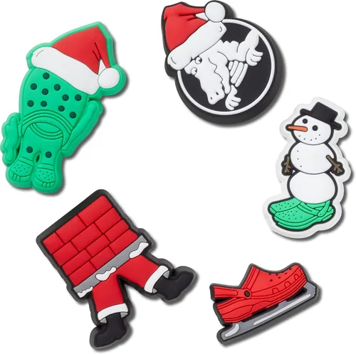 Vista 2 de Crocs Jibbitz - Paquete de 13 dijes navideños para zapatos Jibbitz