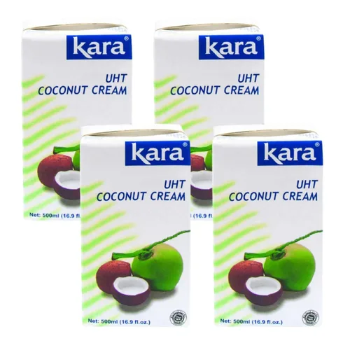 Vista 8 de Kara Crema de Coco 6.80 Oz (4 Unidades)