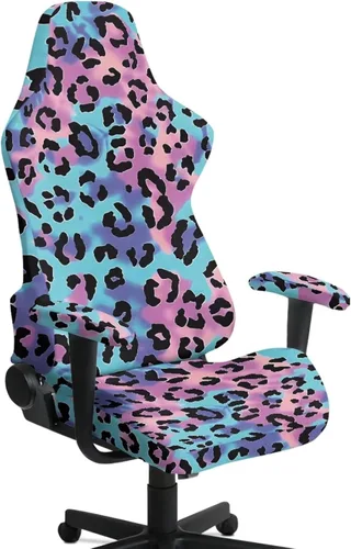 Vista 19 de Fundas para silla de videojuegos de 250 aniversario, 4 piezas, cómodas, ergonómicas, para oficina, fundas giratorias de poliéster, decoración