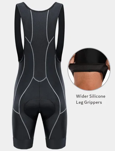 Vista 30 de Przewalski - Culote de ciclismo para hombre acolchado 3D, excelente rendimiento y mejor ajuste