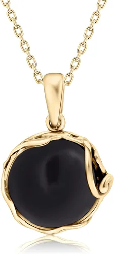 Vista 10 de Collar de piedras preciosas chapado en oro de 14 quilates para mujer, collares de oro de 14 quilates para mujer, oro sobre plata esterlina 925