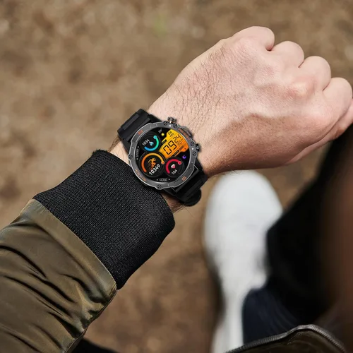 Vista 6 de WalkerFit Correa de reloj inteligente de 0.866 in, para CARBINOX Blaze/Edge/Vortex, compatible con AMAZTIM M2/T3/M3 Ultra/M3/T2/M3E, correas