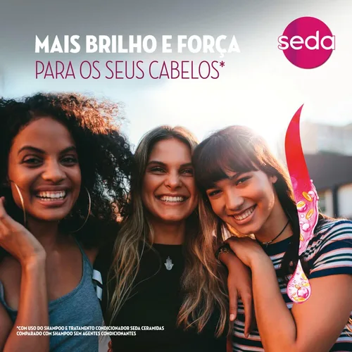 Vista 5 de Linha Ceramidas Seda - Champú 11.0 fl oz - (Seda Ceramide Collection - Champú 11 Fl Oz)