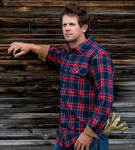 Vista 4 de Legendary Whitetails, Buck Camp - Camisa de franela para hombre