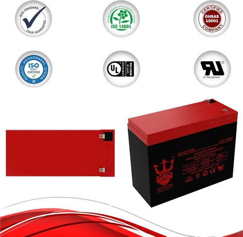 Vista 9 de Batería de repuesto de 12 V 10 AH para scooter Lashout de 24 voltios y 400 vatios - 2