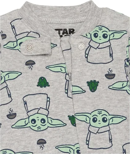 Vista 4 de Tienda Essentials Disney l Marvel l Star Wars Unisex de algodón para bebés para dormir y jugar, paquete múltiple