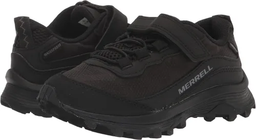 Vista 7 de Merrell Moab Speed - Tenis de senderismo impermeables con cierre alternativo bajo para niños