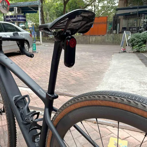 Vista 5 de Soporte para asiento de sillín de bicicleta para Garmin Varia RTL515, compatible con Garmin Varia RVR315, apto para asiento de arco de cualquier