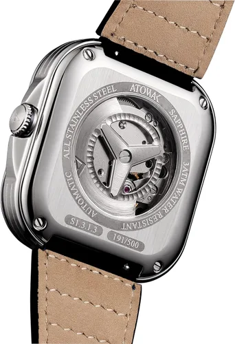 Vista 3 de Atowak Reloj automático para hombre, serie Windows Pro, diseño único, relojes deportivos mecánicos, regalo precioso para marido, novio, día