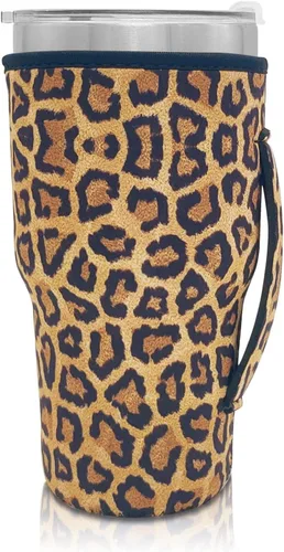Vista 56 de Fundas Aislantes de Neopreno Portavasos con Asa para Vasos Tumbler de 20oz, Funda Reutilizable para Café Helado Para Tazas de Café de 30oz - 32oz