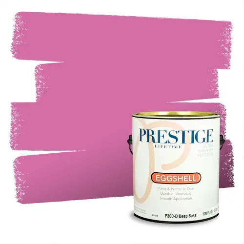 Vista 548 de Prestige Paints Pintura exterior e imprimación en uno, 1 galón, plano, coincidencia comparable de Valspar* Amber Rose*