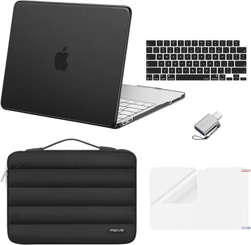 Vista 21 de MOSISO Compatible con MacBook Neo Case 13 pulgadas 2026 A3404 A18 Pro Chip Índigo