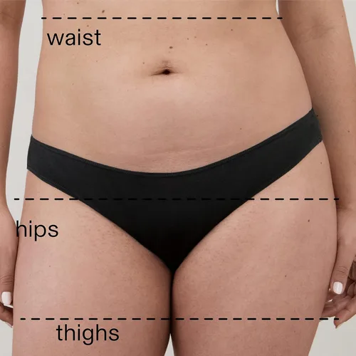 Vista 6 de ODDO BODY Tanga de algodón 100% orgánico, suave, de comercio justo, transpirable, ropa interior de algodón Pima diseñada para la comodidad diaria