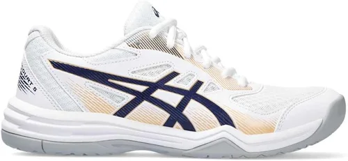 Vista 9 de Zapatillas de voleibol ASICS Upcourt 5 para mujer Negro/Rosa intenso