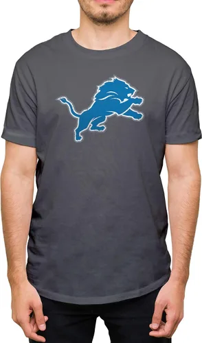 Vista 21 de Hybrid Sports NFL - Distressed Team Logo - Officially Licensed Adult Short Sleeve Fan Tee for Men & Women