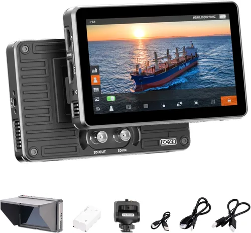 Vista 13 de VILTROX DC-L1 Monitor de campo de cámara de 7 pulgadas con pantalla táctil