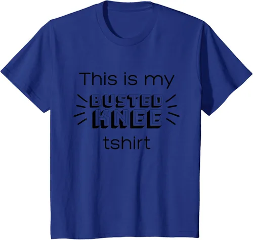 Vista 48 de Funny Broken Knee Joke - Camiseta de regalo para lesión de rodilla