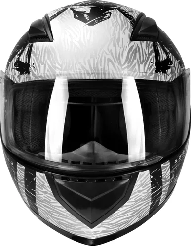 Vista 6 de JAGASOL DOT Cascos Ligeros de Motocicleta de Cara Completa para Bicicleta de Calle con Visera Extra Tintada para Adultos Hombres y Mujeres, Aprobado