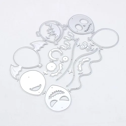 Vista 2 de KSCRAFT Plantillas de troqueles de corte de metal para manualidades, álbumes de recortes, decoración en relieve, tarjeta de papel DIY