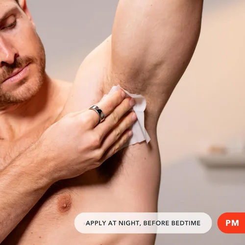 Vista 4 de SweatBlock Sistema Antitranspirante y Desodorante de Fuerza Clínica Máxima para Hombres y Mujeres Ayuda para Hiperhidrosis por Sudoración Excesiva