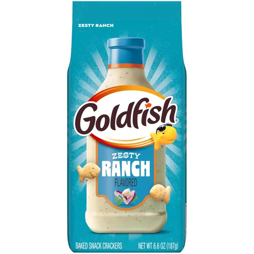 Vista 32 de Goldfish Galletas de queso cheddar para bebé, bolsa de 7.2 onzas