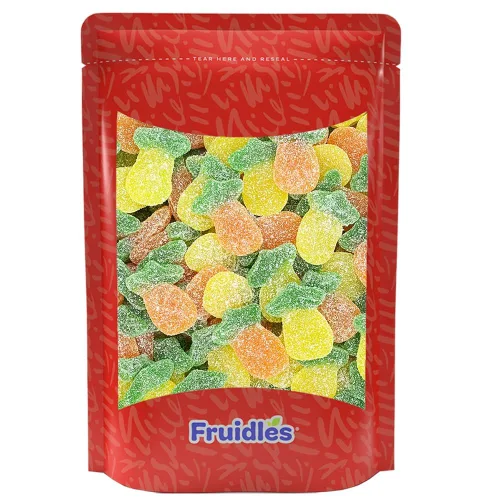 Vista 9 de Fruidles Gomitas de piña ácida, gomitas deliciosas con sabores de frutas (2.2 libras)