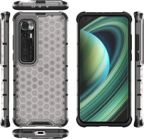 Vista 38 de Funda para Xiaomi Poco M3 cubierta,Funda para Xiaomi Poco M3 Funda 2 en 1 Teléfono Funda Negro