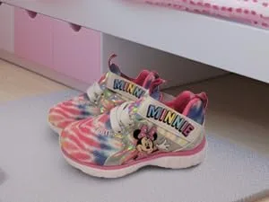 Vista 9 de Disney Minnie Mouse - Tenis deportivos iluminados para niña (bebéniña pequeña)