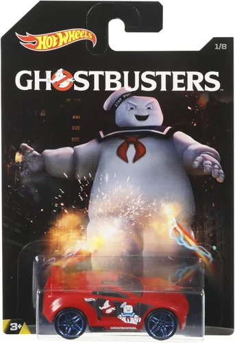 Vista 4 de Hotwheels Ghostbusters Die Cast - Juego completo de 8 coches
