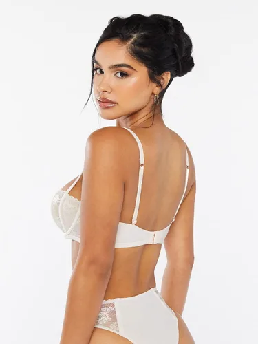 Vista 3 de Savage X Women's Regular Caged Lace Unlined Balconette Bra