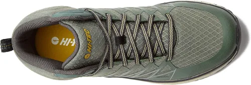 Vista 4 de HI-TEC Destroyer Mid - Botas de senderismo para hombre ligeras transpirables para mochileros al aire libre o para correr