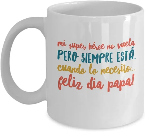 Vista 5 de Regalo para Papa Taza de Cafe Padre Vaso, taza café divertidas, tazas personalizadas, taza de café inspiradoras, taza con mensajes positivos., Negro