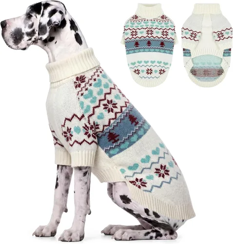 Vista 14 de IECOii Suéter de perro salchicha de cuello alto para perros pequeños, medianos y hembras, elástico y transpirable, abrigo de punto cálido, para Negro