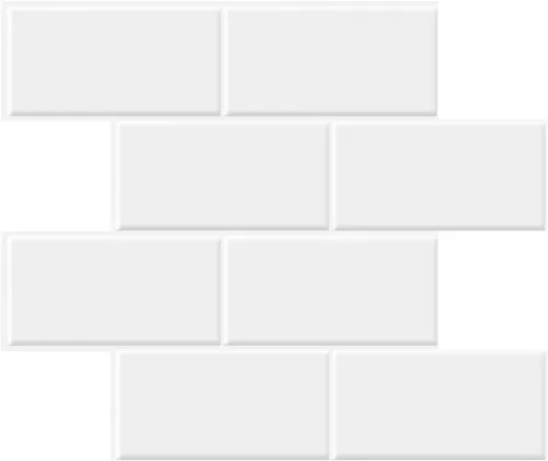 Vista 20 de STICKGOO 10-Sheet Backsplash Peel and Stick Subway Tile, Self Adhesive Vinyl Wall Tiles, Stick on Backsplash for Kitchen and Bathroom(Thicker Design)