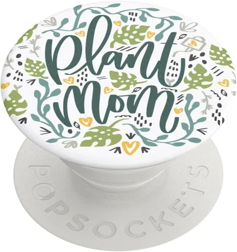 Vista 4 de PopSockets PopTop, agarre adhesivo para teléfono con parte superior intercambiable, mamá - Boho Mama