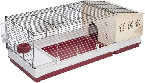 Vista 3 de MidWest Homes for Pets Extensión de conejera Extensión de madera para conejera para los modelos Midwest 158 y 158XL, 158HEX