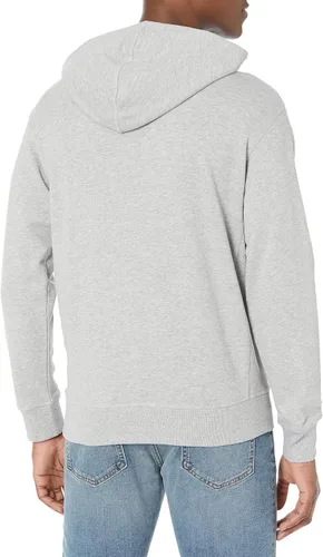 Vista 2 de Hugo Boss Sudadera con capucha de rizo francés con logotipo llamativo para hombre